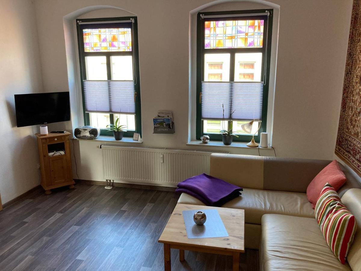 Ferienwohnung Kurzmalweg -Balkon- Meißen Exterior foto